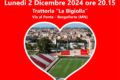 Il 2 Dicembre in programma la cena Sociale del nostro Club